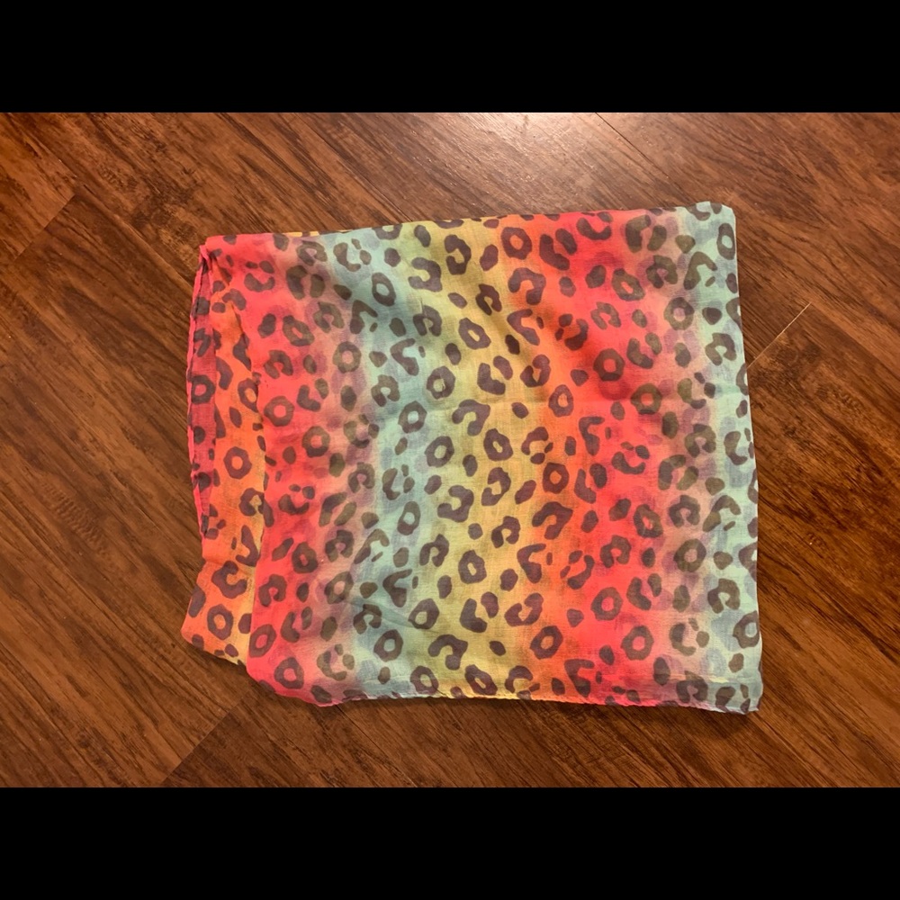 Leopard Print Scarf